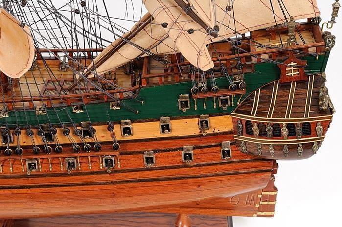 Friesland Ship Model Replica 1663 Dutch Flemish Style 35x37x11 (1 of 5)