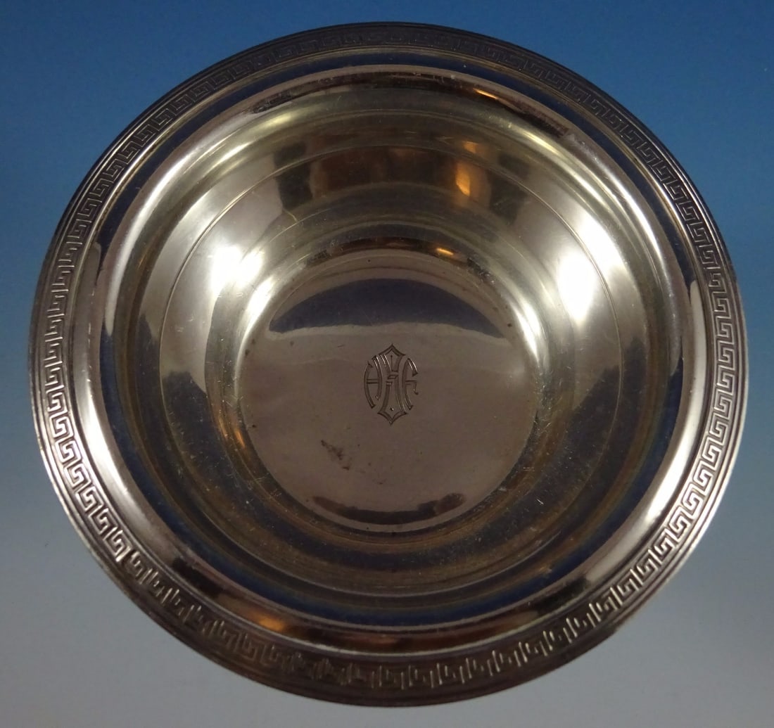 Gorham Etruscan Sterling Silver Finger Bowl 5" Art Deco Design (1 of 5)