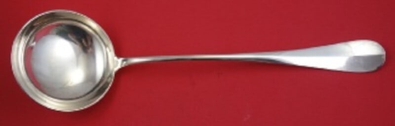Christofle Fidelio Baguette Silverplate Soup Ladle 12.5 Inch (1 of 2)