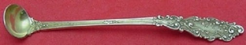 Gorham Luxembourg Sterling Silver Mustard Ladle Goldwashed 4 5/8" (1 of 1)