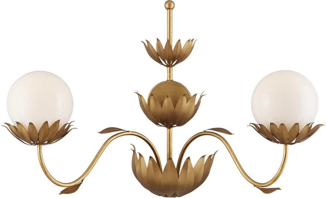 Currey Mirasole Wall Sconce Vintage Style Dimmable 19.25H 28W 14.25D (1 of 3)