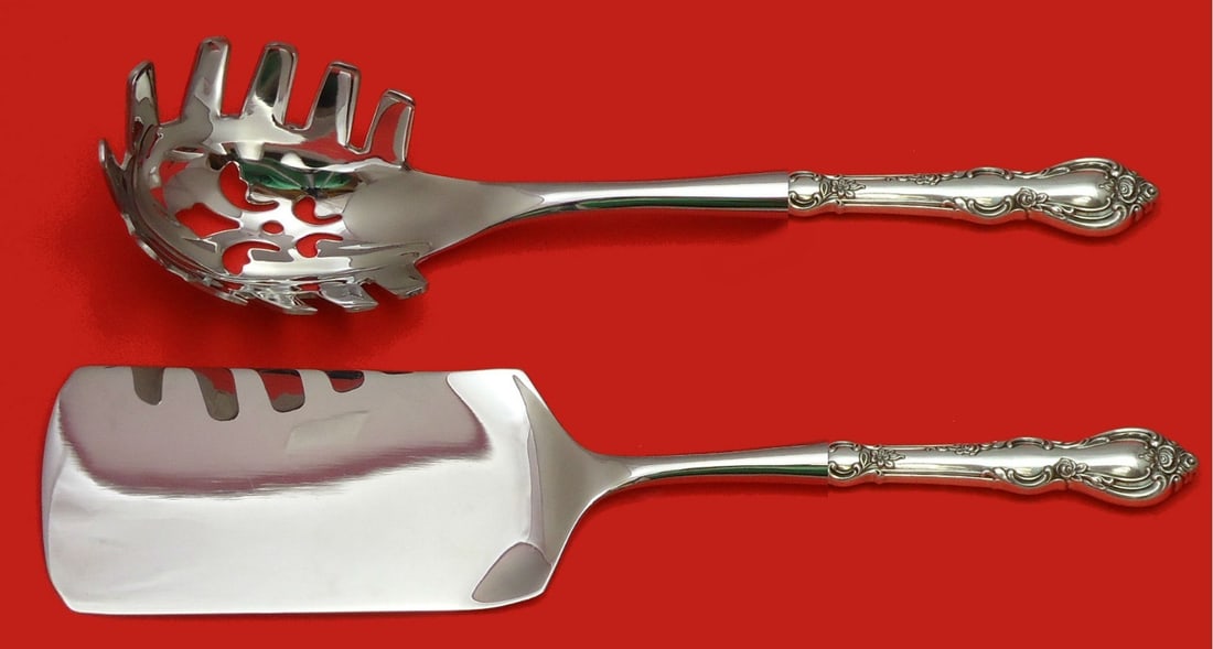 Towle Spanish Provincial Sterling Silver 2pc Pasta Server Set (1 of 1)