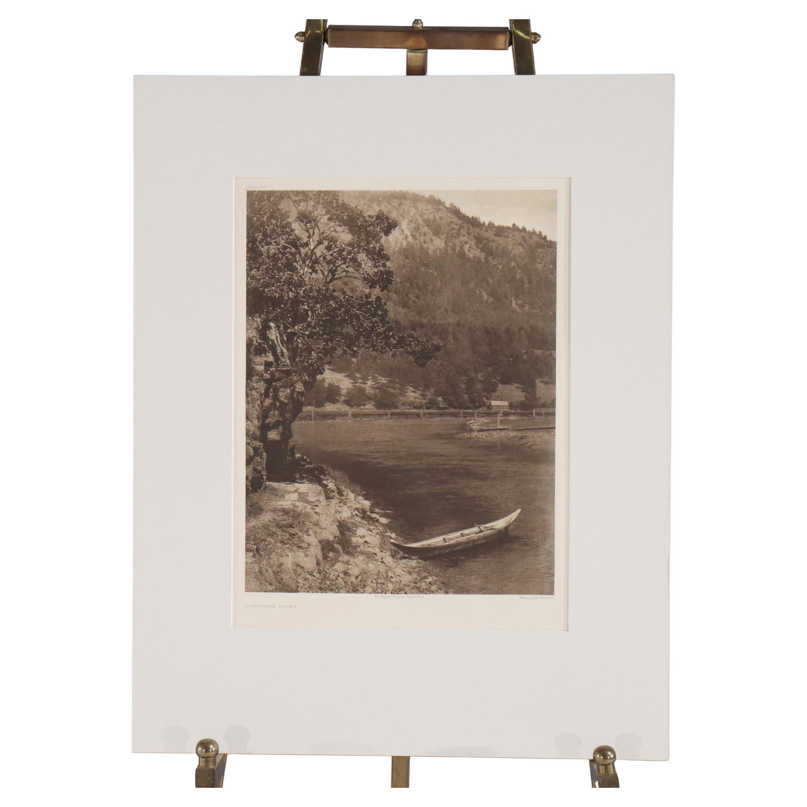 Edward S. Curtis Signed Antique Native American Print Cowichan River c1912 (1 of 16)