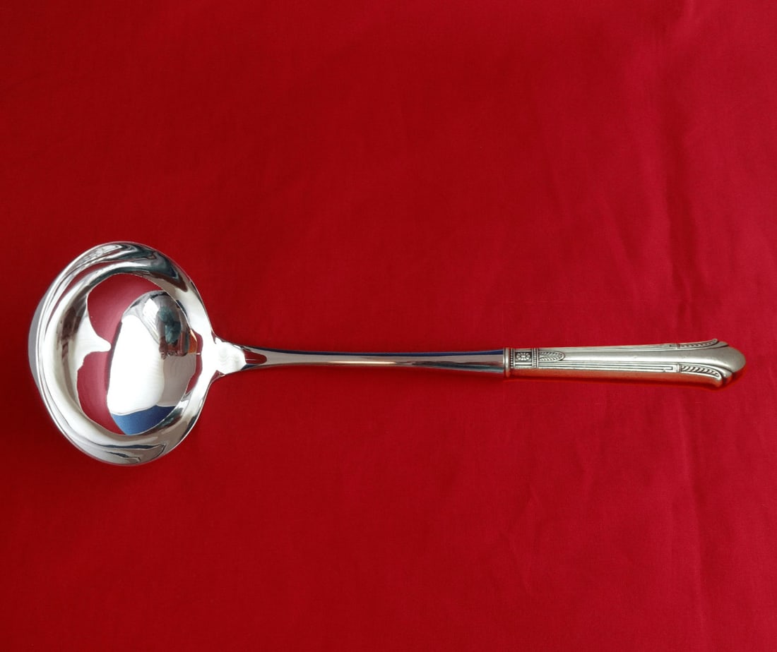 Gorham Shamrock V Sterling Silver Soup Ladle Custom Made 10.5 Inch (1 of 2)