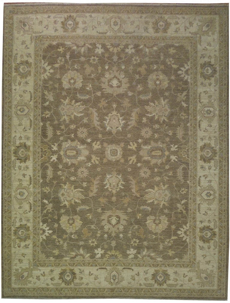 Luxurious 9'4 x 11'10 Neutral Sage Olive Green Chobi Peshawar Rug: Luxurious 9'4 x 11'10 Neutral Sage Olive Green Chobi Peshawar Rug Free continental US Shipping Enhance your living space with this stunning 9' 4" x 11' 10" Neutral Sage Olive Green Chobi Peshawar Rug.