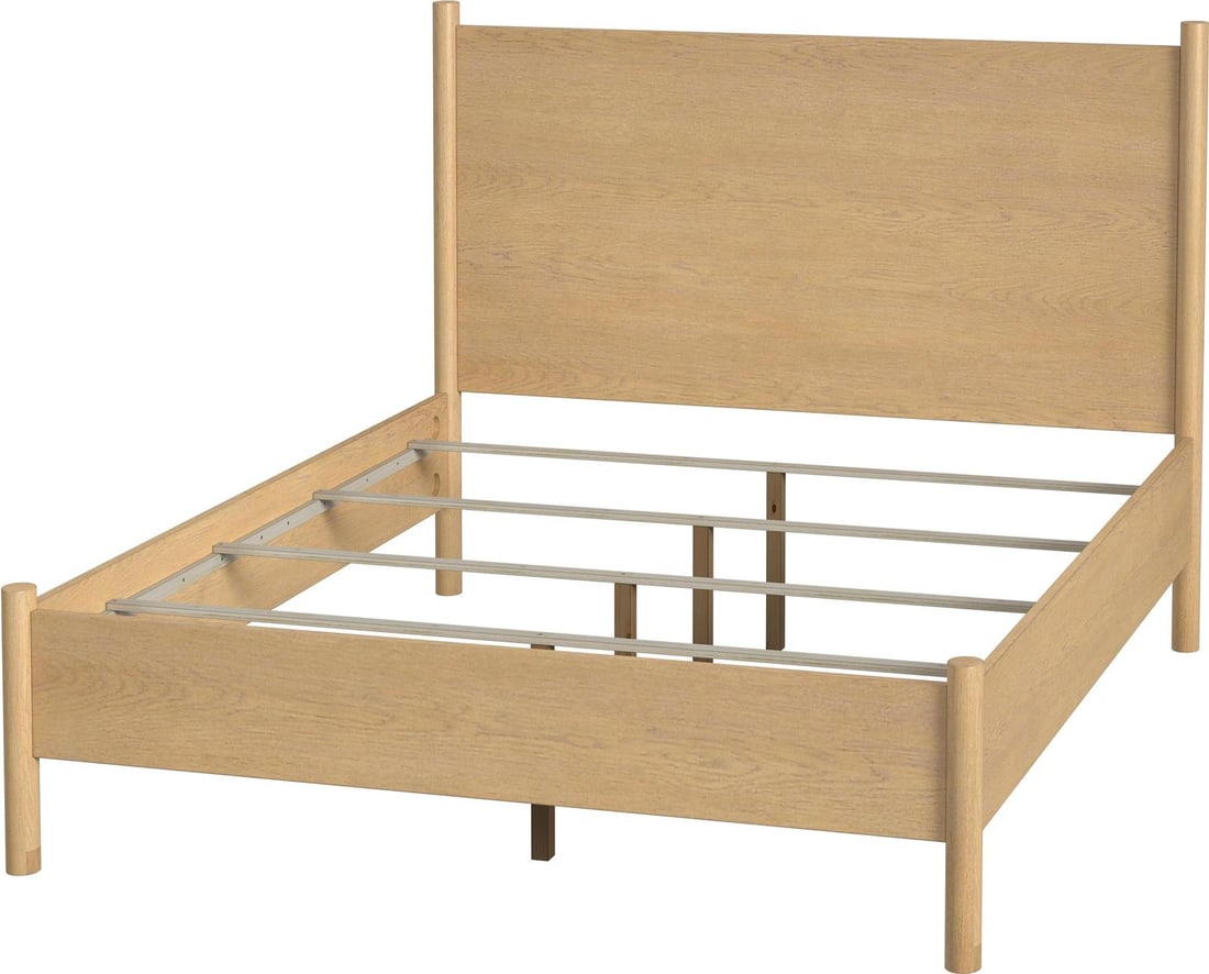 Butler Lennon Mahogany Queen Bed Mid-Century Modern (1 of 8)