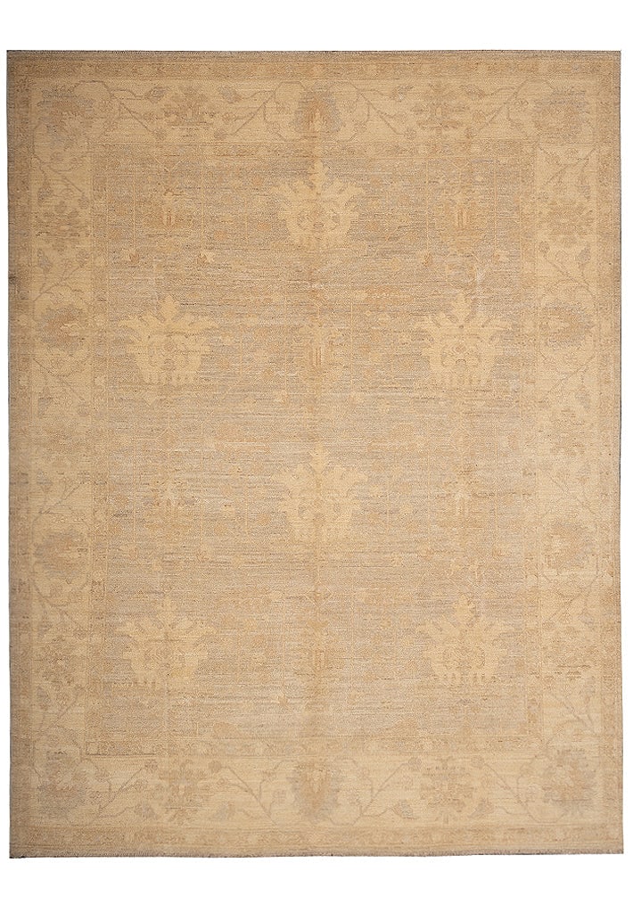 Handwoven Wool Ziglar Rug Neutral Geometric 7.11 x 9.11 (1 of 15)