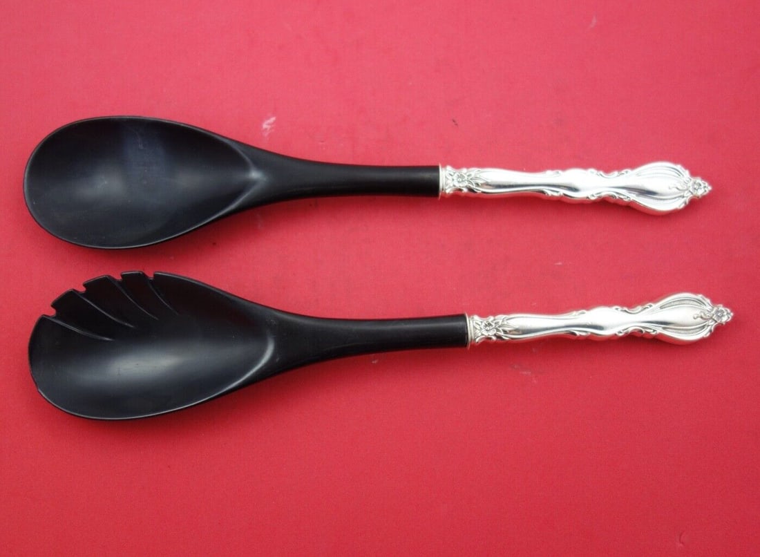 Grande Regency International Sterling Silver Salad Serving Set 2 Piece (1 of 2)