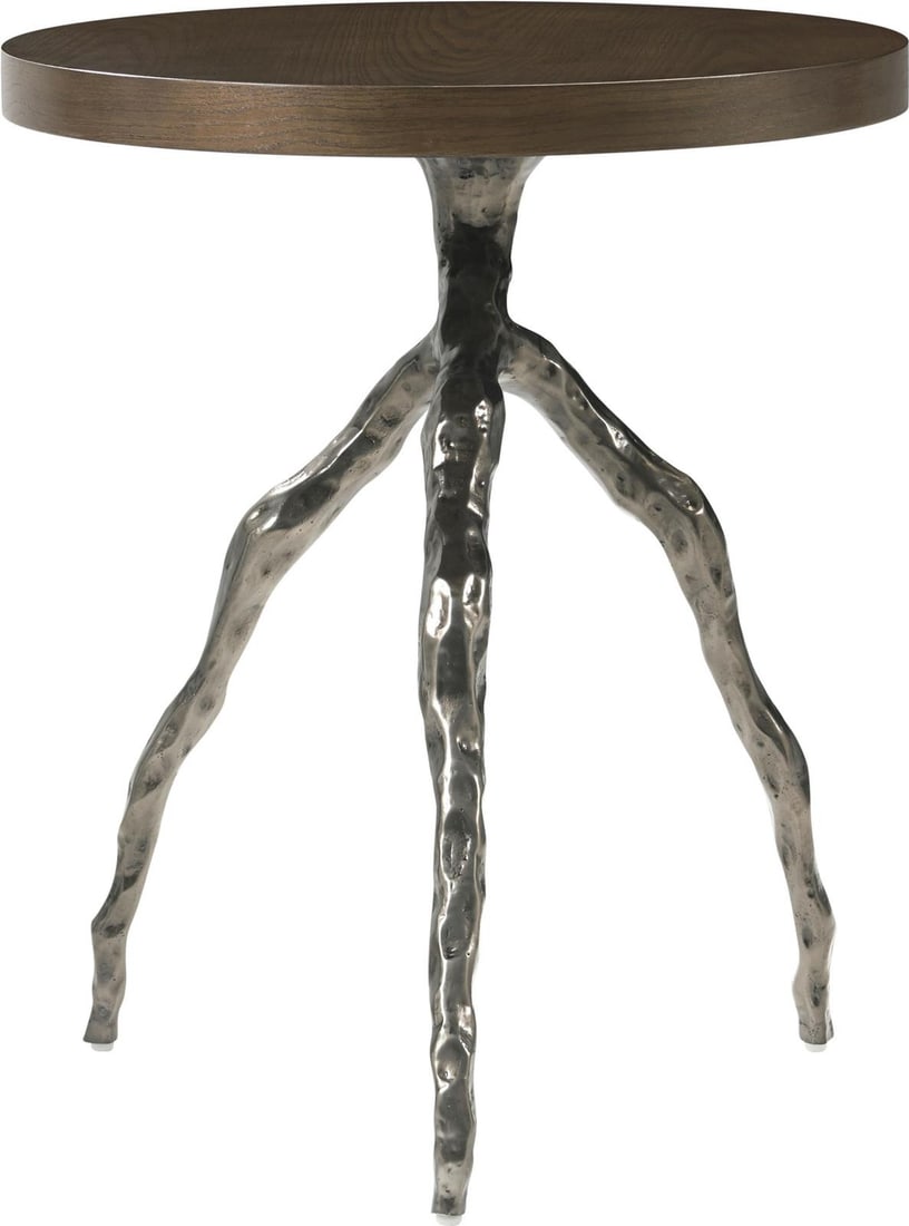 Theodore Alexander Catalina Branch Circular Accent Table Earth Finish: Theodore Alexander Catalina Branch Circular Accent Table Earth Finish The Catalina Branch Accent Table from Theodore Alexander is a stylish and contemporary piece perfect for enhancing any living spac