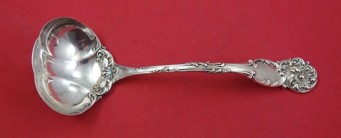 Reed and Barton La Reine Sterling Silver Gravy Ladle 7 1/4 inches (1 of 2)