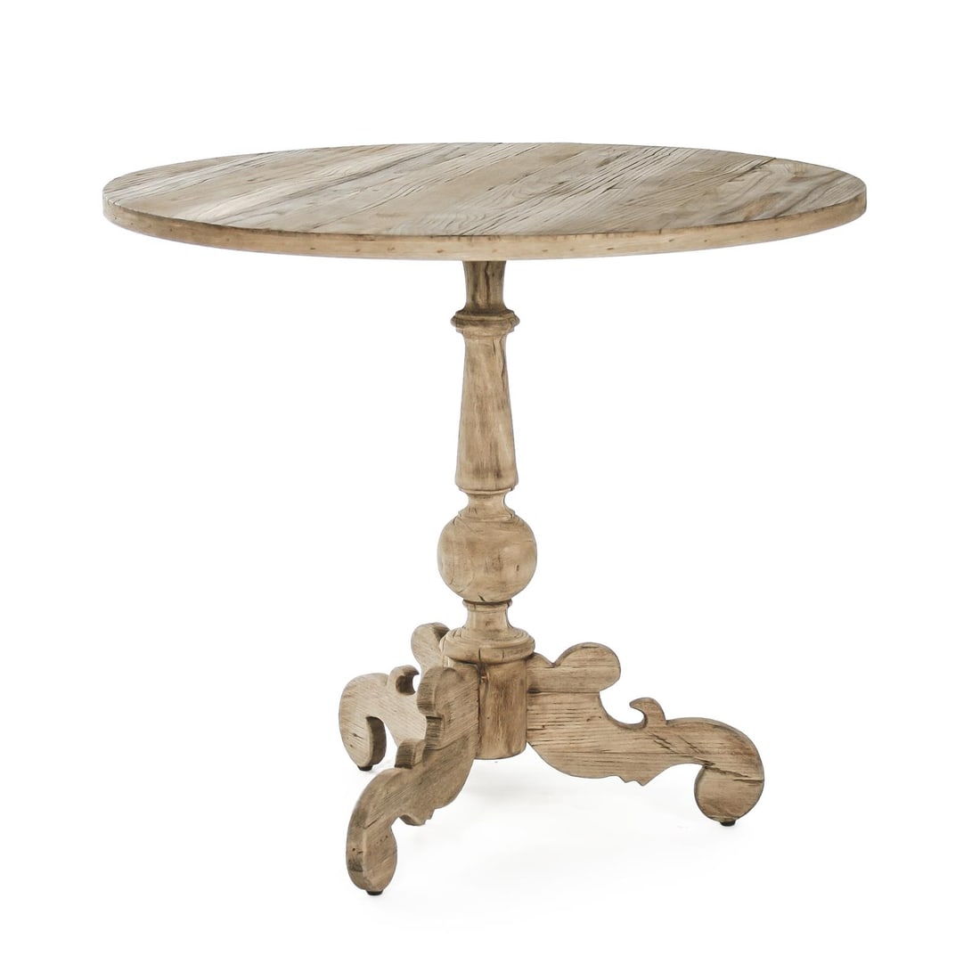 Zentique Bourges Chestnut Elm Side Table 28H 32W 32D (1 of 1)