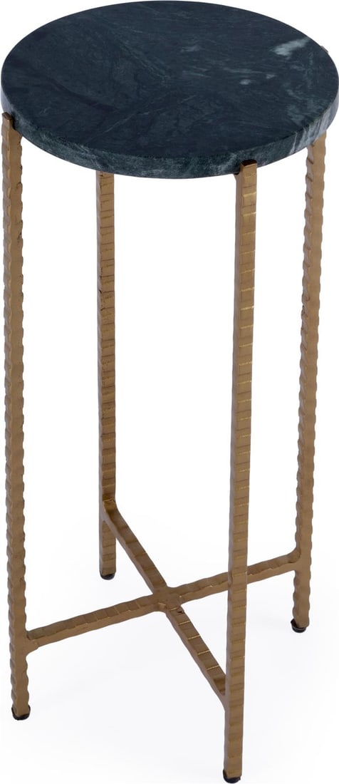 Butler Nigella Green Marble Side Table Transitional Style 21H (1 of 5)