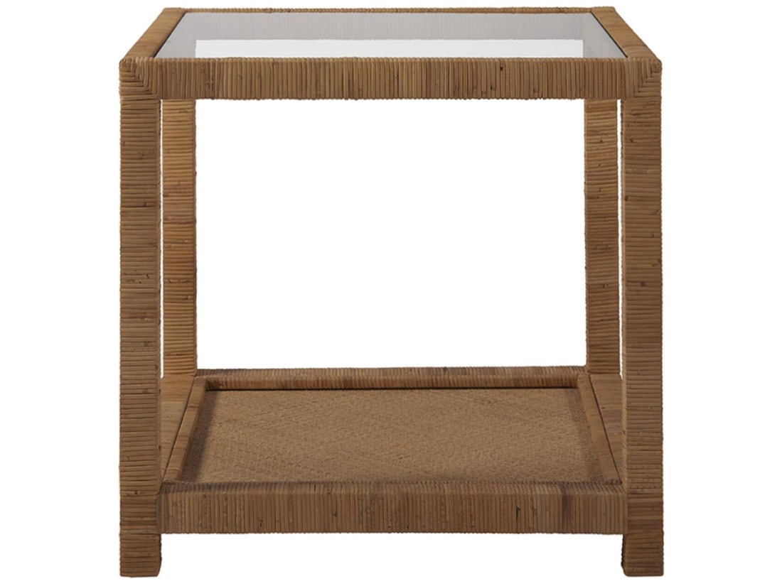 Universal Long Key End Table Coastal Living Escape Collection: Universal Long Key End Table Coastal Living Escape Collection Introducing the Long Key End Table, a perfect blend of functionality and coastal charm. This exquisite piece is designed in a vintage styl