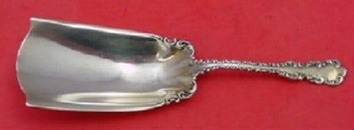 Whiting Sterling Silver Louis XV Almond Scoop 6 Inch Serving Piece: Whiting Sterling Silver Louis XV Almond Scoop 6 Inch Serving Piece This exquisite 6" almond scoop is crafted from sterling silver and features the elegant Louis XV pattern by Whiting. Dating back to t