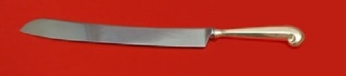 Stieff Queen Anne Williamsburg Sterling Silver Wedding Cake Knife 12" Custom: Stieff Queen Anne Williamsburg Sterling Silver Wedding Cake Knife 12" Custom Celebrate your special day with this exquisite Queen Anne Williamsburg wedding cake knife by Stieff. Crafted in sterling si