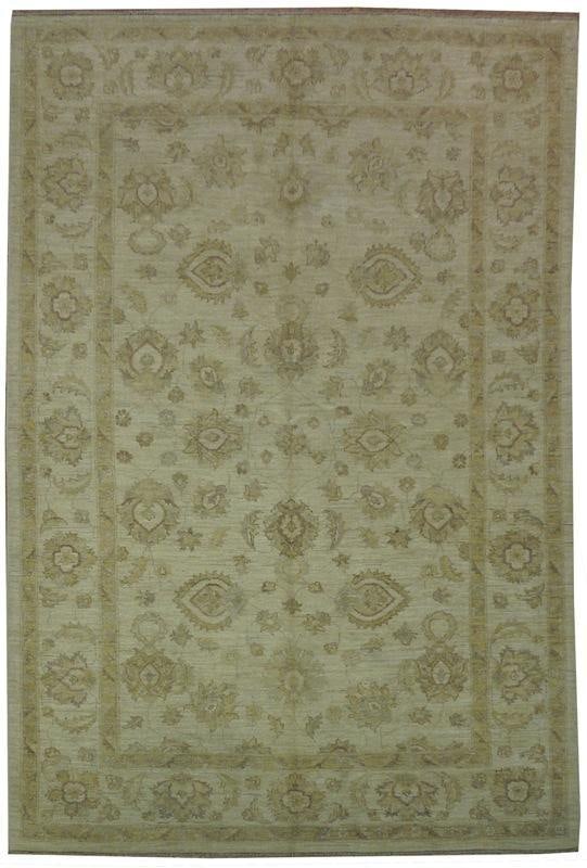 Handcrafted 5'10 x 8'8 Beige Chobi Peshawar Rug Ziegler Design: Handcrafted 5'10 x 8'8 Beige Chobi Peshawar Rug Ziegler Design Free continental US Shipping Enhance your space with this exquisite 5.10 x 8.8 Beige Chobi Peshawar Rug, a stunning blend of traditional