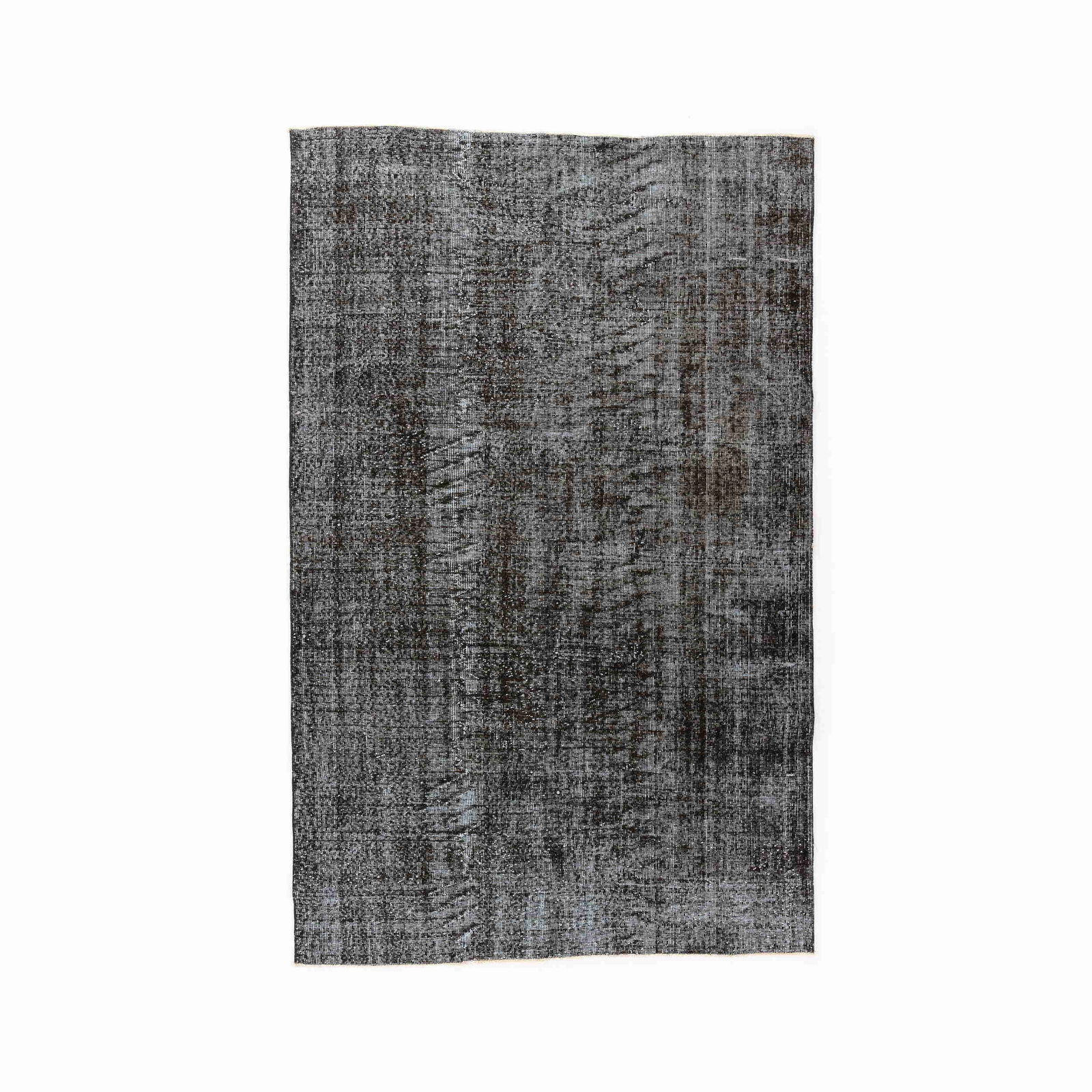 Handmade Vintage Wool On Cotton Carpet 67.7 x 106.7 Inches (1 of 8)