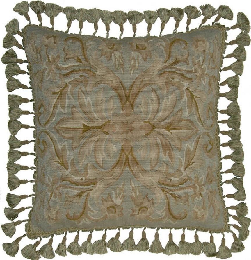 Provence Home Aubusson Style Velvet Throw Pillow 20x20 (1 of 1)