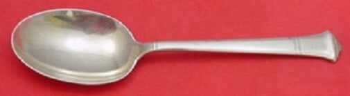 Tiffany & Co. Windham Sterling Silver Vegetable Serving Spoon 9.25": Tiffany & Co. Windham Sterling Silver Vegetable Serving Spoon 9.25" This exquisite Windham pattern vegetable serving spoon by Tiffany & Co. features a classic design, crafted from high-quality sterlin