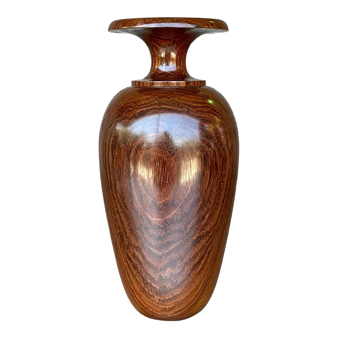 Vintage Boho Wood Turned Vase 10 Inch Artisan Decor: Vintage Boho Wood Turned Vase 10 Inch Artisan Decor Enhance your living space with this Vintage Boho Wood Turned Vase, elegantly crafted from a single piece of solid wood using traditional wood turnin