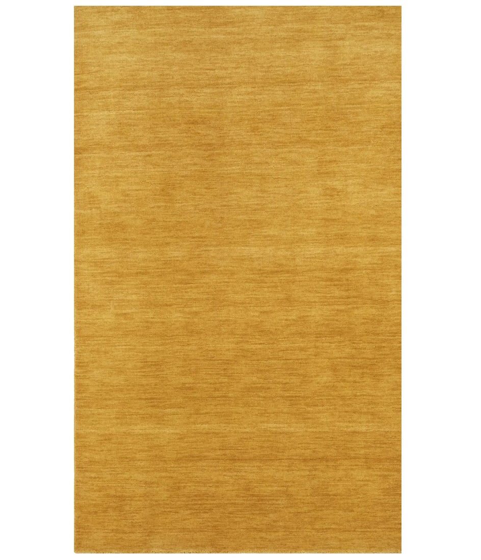 Golden Peach Hand-Loomed 3x5 Gabbeh Wool Area Rug Modern Design: Golden Peach Hand-Loomed 3x5 Gabbeh Wool Area Rug Modern Design Enhance your living space with this elegant Golden Peach Solid Design Hand-Loomed Gabbeh Wool Rug. Measuring 3'2" x 5'0", this modern ar