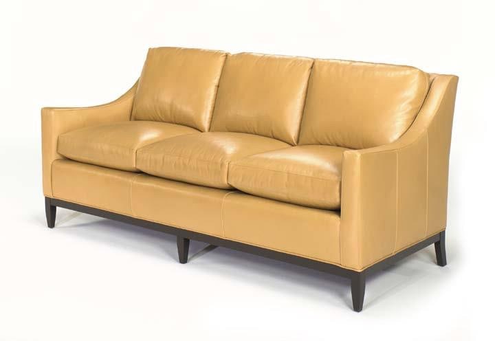Customizable Premium Leather Sofa Handcrafted in USA Mid-Century Modern (1 of 1)