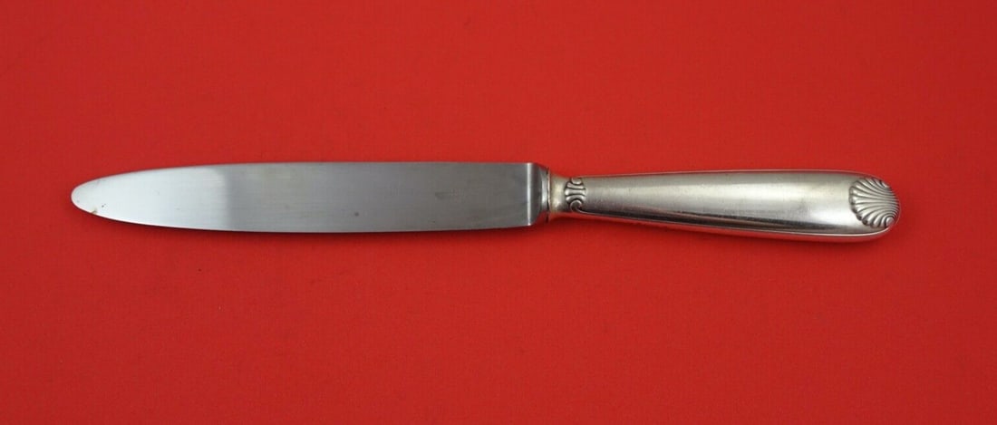 Christofle Vendome Arcantia Sterling Silver Dinner Knife 9.5": Christofle Vendome Arcantia Sterling Silver Dinner Knife 9.5" This exquisite dinner knife is part of the Vendome, also known as Arcantia, pattern by Christofle Sterling. Made from high-quality sterlin