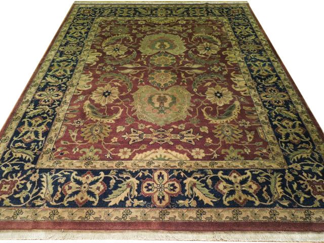 Handwoven 8x9.11 Burgundy Black Veg Dye Jaipour Area Rug: Handwoven 8x9.11 Burgundy Black Veg Dye Jaipour Area Rug Free continental US Shipping The 8 x 9.11 Burgundy Black Veg Dye Quality Jaipour Rug combines traditional craftsmanship with eco-friendly desig