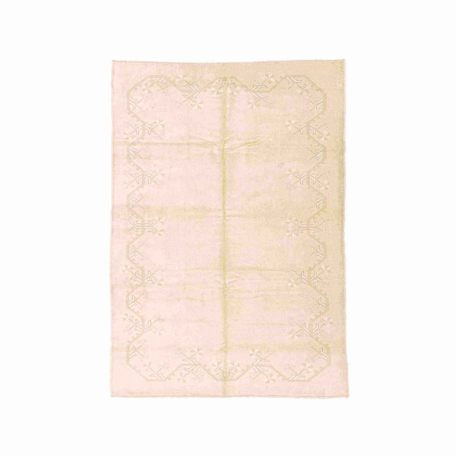 Authentic Handmade Anadol Wool Carpet 69.7 x 99.6 Inches: Authentic Handmade Anadol Wool Carpet 69.7 x 99.6 Inches This authentic handmade Anadol carpet is crafted from high-quality wool on wool, showcasing exquisite craftsmanship and traditional weaving tec