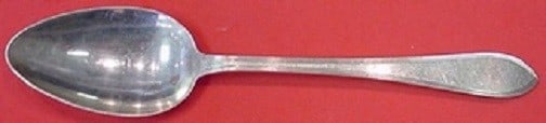 Tiffany & Co Reeded Edge Sterling Silver Place Soup Spoon 7 1/8": Tiffany & Co Reeded Edge Sterling Silver Place Soup Spoon 7 1/8" This exquisite Reeded Edge place soup spoon by Tiffany & Co. is a timeless piece of sterling silverware. Crafted between 1900 and 1940,