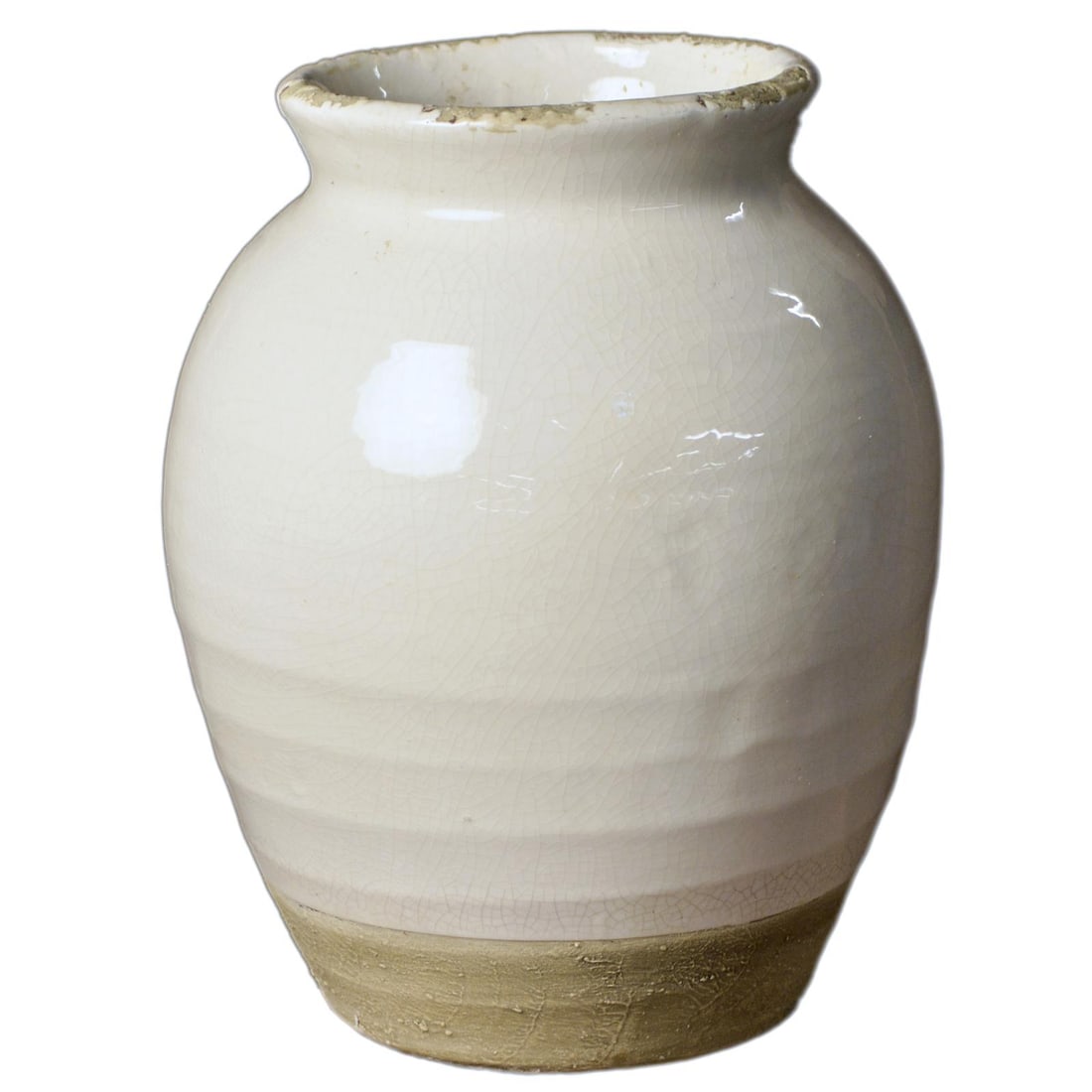 Solange Off-White Terra Ceramic Vase Mediterranean Style 12H 10W 10D: Solange Off-White Terra Ceramic Vase Mediterranean Style 12H 10W 10D Introducing the Timeless Solange Off-White Terra Vase, a stunning addition to your decor. This exquisite vase features a natural to