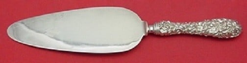 Stieff Princess Sterling Silver Cake Server 10 1/8 Inch Plated Blade: Stieff Princess Sterling Silver Cake Server 10 1/8 Inch Plated Blade This elegant cake server from the Princess by Stieff collection features a sterling silver handle paired with a plated blade, measu