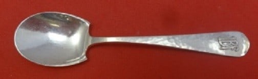 Lebolt #1 Sterling Silver Ice Cream Spoon with IBF Monogram 5 1/4": Lebolt #1 Sterling Silver Ice Cream Spoon with IBF Monogram 5 1/4" This exquisite Lebolt #1 sterling silver ice cream spoon showcases a beautiful design, perfect for enhancing your dining experience.