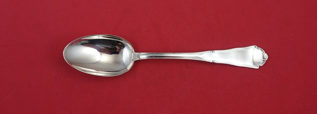 Stancampiano Tiziano Sterling Silver Soup Spoon 6 7/8" Vintage: Stancampiano Tiziano Sterling Silver Soup Spoon 6 7/8" Vintage This Tiziano place soup spoon from Stancampiano is a stunning example of craftsmanship in sterling silver. Measuring 6 7/8 inches, this s
