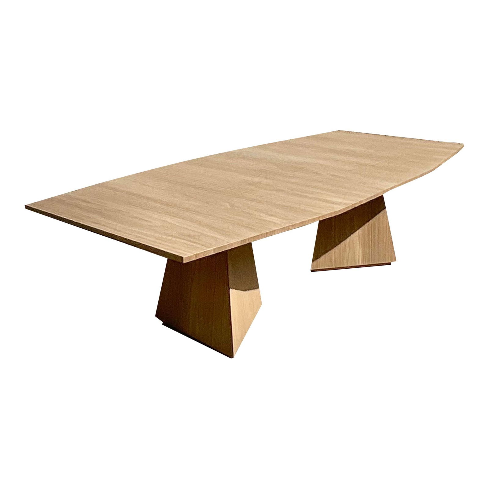 Vintage Contemporary Keith Fritz 'Divine' Faceted Dining Table: Vintage Contemporary Keith Fritz 'Divine' Faceted Dining Table Experience elegance with this extraordinary vintage Contemporary dining table, inspired by the renowned "Divine" style of Keith Fritz. Fe