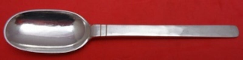 Porter Blanchard Commonwealth Sterling Silver Teaspoon 6 Inch Narrow Handle: Porter Blanchard Commonwealth Sterling Silver Teaspoon 6 Inch Narrow Handle Discover the exquisite Commonwealth pattern by Porter Blanchard, this sterling silver teaspoon features a narrow handle and