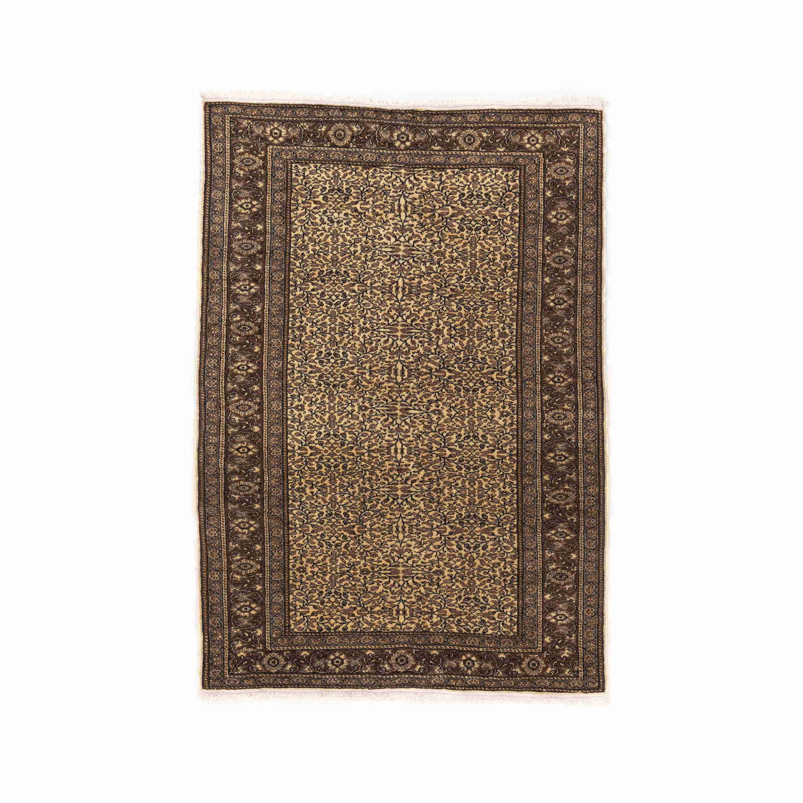 Handmade Kayseri Wool on Cotton Carpet 48x68.5 Inches (1 of 8)