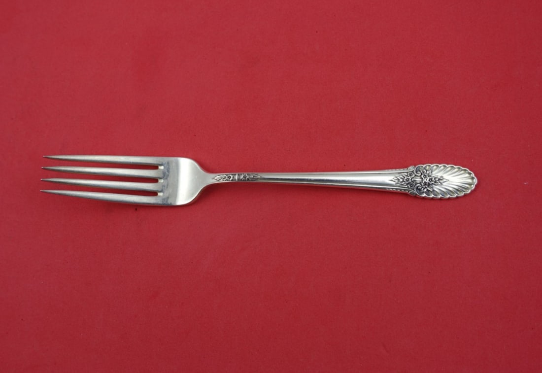 International Sterling Silver Riviera Fork 7 1/4 Inch: International Sterling Silver Riviera Fork 7 1/4 Inch This exquisite Riviera regular fork from International is a timeless piece of heirloom flatware, measuring 7 1/4 inches in length. Crafted from hi
