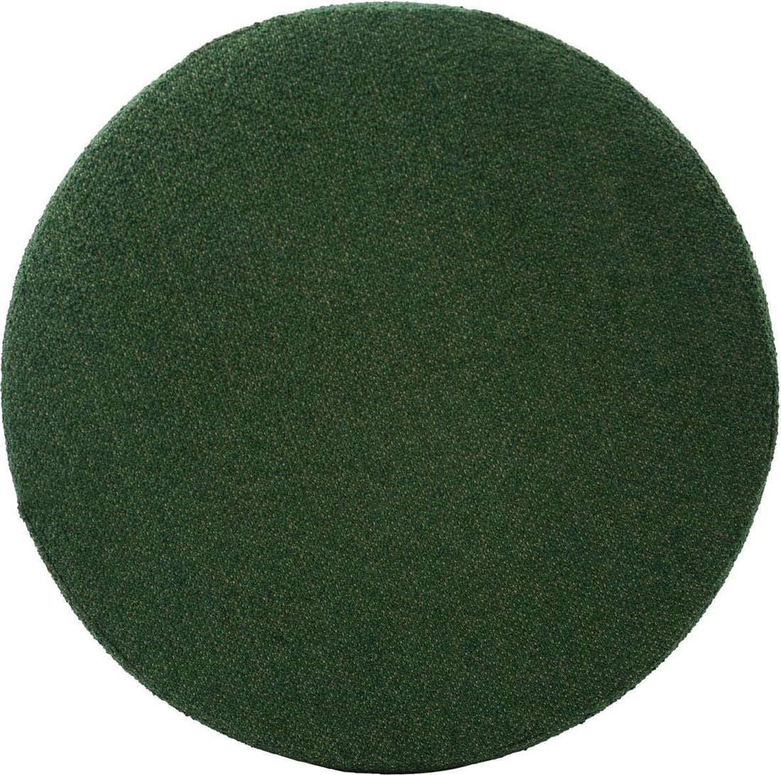 Howard Elliott Barbet Round Ottoman Slipcover in Chocolate: Howard Elliott Barbet Round Ottoman Slipcover in Chocolate Enhance your living space with this stylish ottoman cover in a rich chocolate tone. This round slipcover is designed to fit ottomans, providi