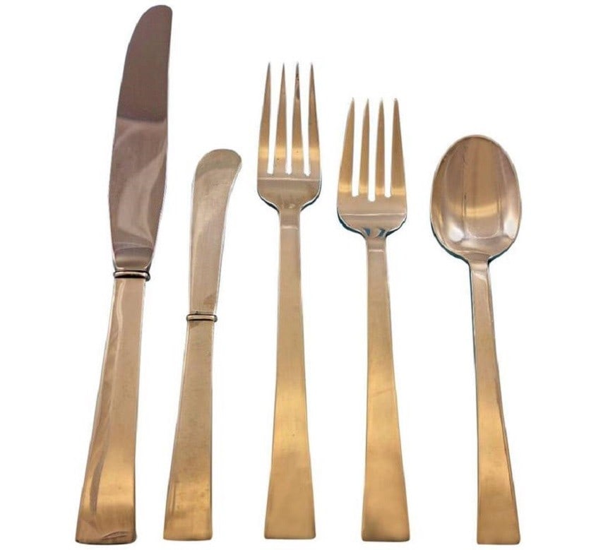 Continental International Sterling Silver Flatware Set 51 pcs for 8 Service: Continental International Sterling Silver Flatware Set 51 pcs for 8 Service Elevate your dining experience with this exquisite Continental by International Sterling Silver Flatware Set, featuring 51 p