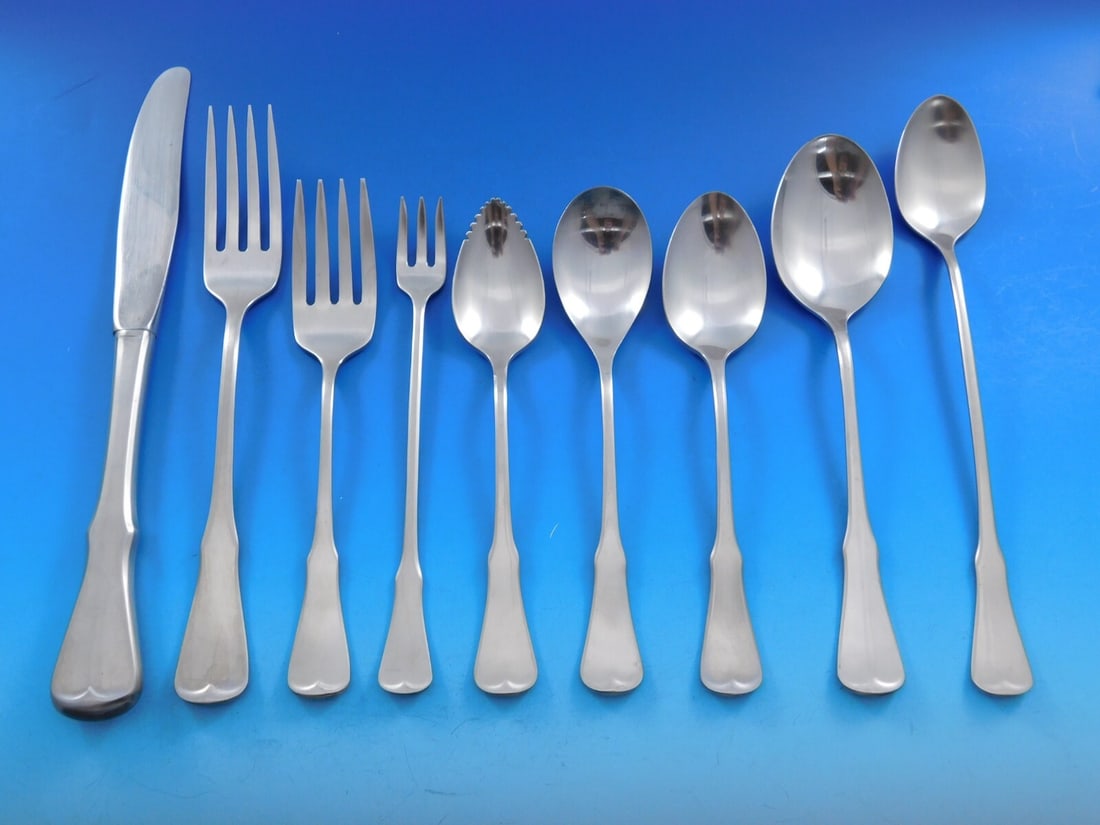 Oneida Patrick Henry Flatware Set 117 Pieces Paul Revere Pattern: Oneida Patrick Henry Flatware Set 117 Pieces Paul Revere Pattern Enhance your dining experience with the Patrick Henry by Oneida Flatware Service Set, featuring a stunning collection of 117 pieces cra