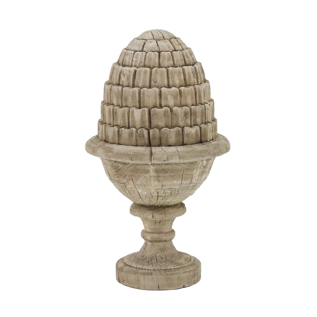 Zentique Lucus Beige Poplar Urn for Elegant Home Decor: Zentique Lucus Beige Poplar Urn for Elegant Home Decor Elevate your home decor with the Sophisticated Lucus Urn, an exquisite piece that seamlessly blends classic elegance with contemporary style. Cra