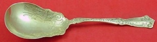 Wallace Berain Sterling Silver Serving Spoon 7 5/8 Inches: Wallace Berain Sterling Silver Serving Spoon 7 5/8 Inches This beautiful Berain pattern serving spoon from Wallace is crafted from high-quality sterling silver. Measuring 7 5/8 inches, it features an