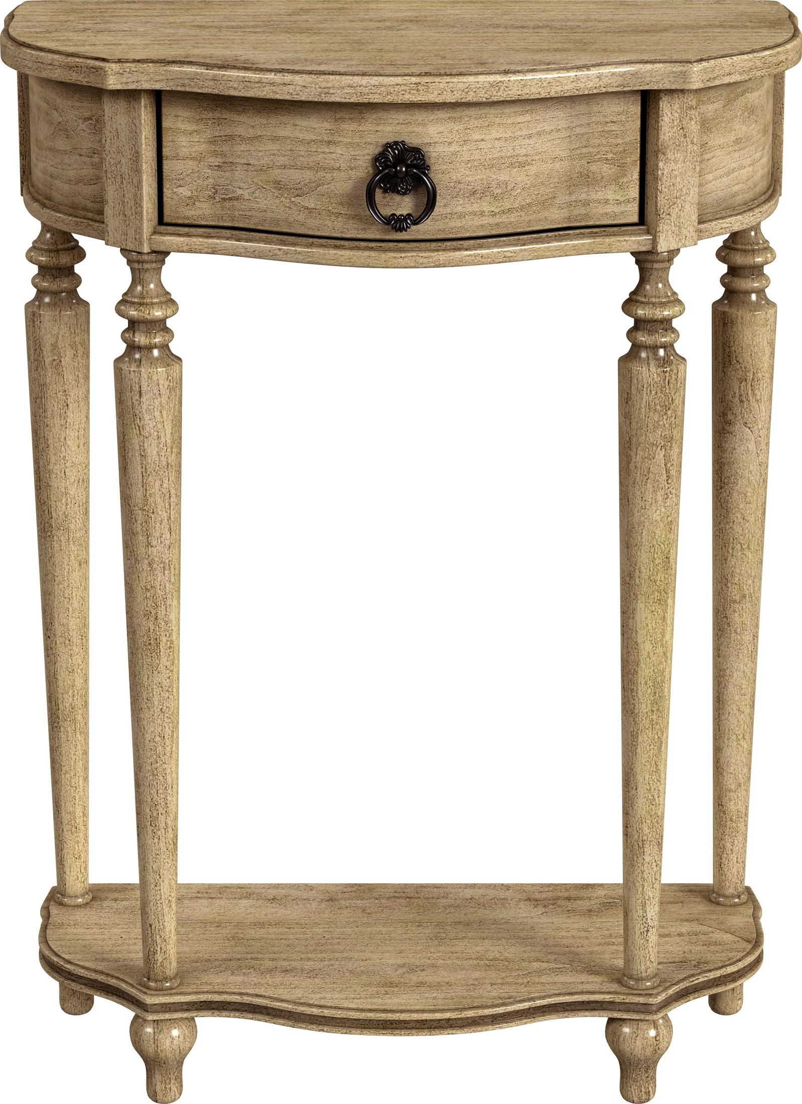 Butler Ashby Console Table Beige Poplar English Traditional: Butler Ashby Console Table Beige Poplar English Traditional Introducing the Timeless Butler Ashby Console Table, a stunning piece that beautifully blends vintage charm with modern functionality. Craft