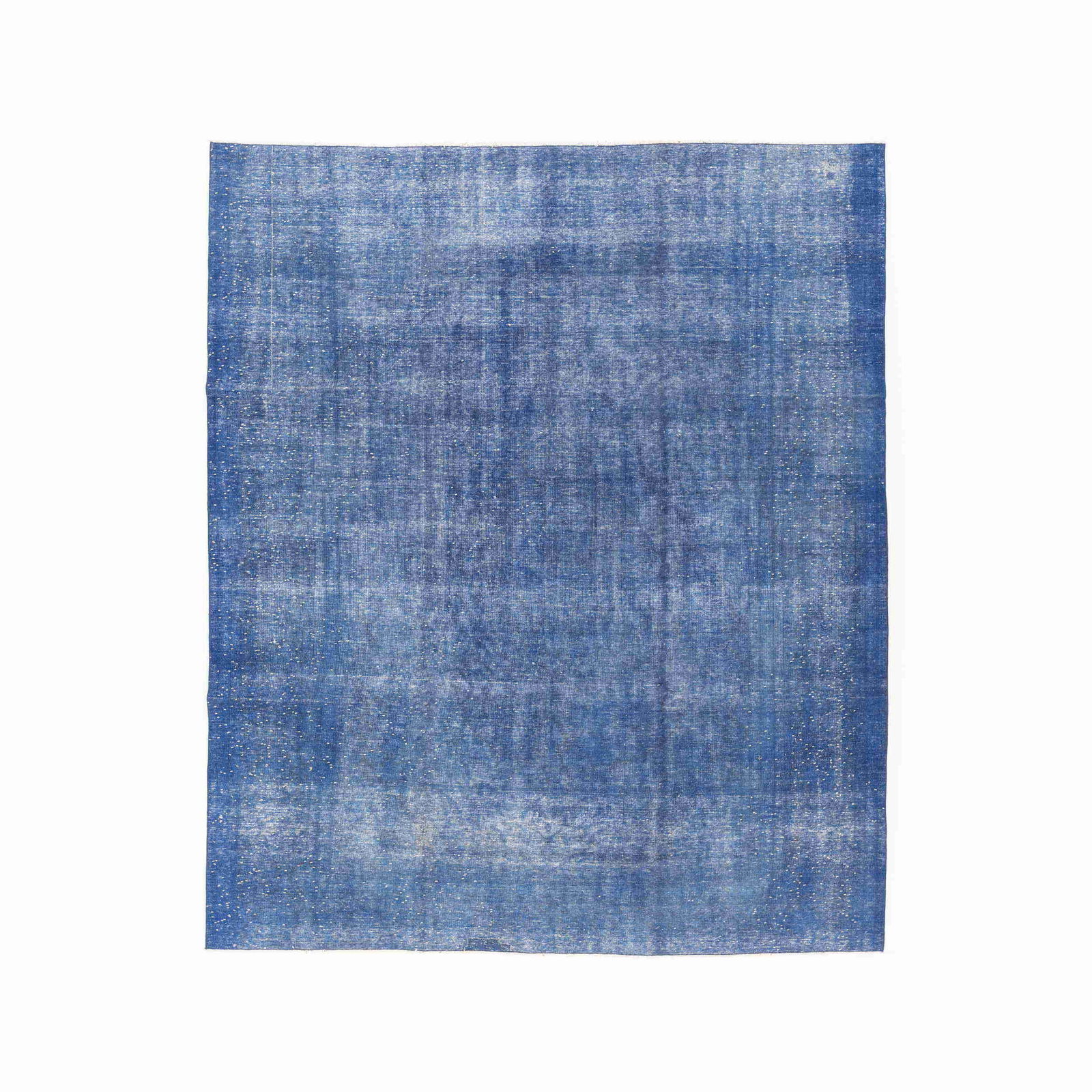 Authentic Vintage Handmade Wool on Cotton Carpet 113.4 x 136.6 (1 of 8)