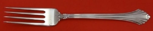 Wallace French Regency Sterling Silver Dinner Fork 7 5/8": Wallace French Regency Sterling Silver Dinner Fork 7 5/8" This exquisite dinner fork is crafted from high-quality sterling silver and showcases the elegant French Regency pattern by Wallace. Measuring
