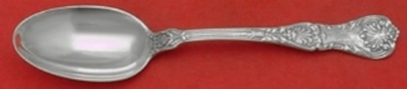 Sterling Silver Place Soup Spoon King George Pattern by Gorham 7 1/8 Inch: Sterling Silver Place Soup Spoon King George Pattern by Gorham 7 1/8 Inch This is a Gorham sterling silver place soup spoon in the King George pattern. Measuring 7 1/8 inches in length, this pre-owned