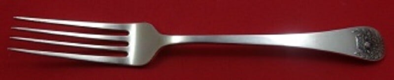 Tuttle Sterling Silver Fork 7" Basket of Flowers Pattern: Tuttle Sterling Silver Fork 7" Basket of Flowers Pattern This exquisite 7" regular fork from Tuttle features the elegant Basket of Flowers pattern, crafted in high-quality sterling silver. The fork is