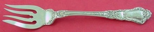 Gorham Baronial Old Sterling Silver Salad Fork 5 3/4" Monogrammed: Gorham Baronial Old Sterling Silver Salad Fork 5 3/4" Monogrammed This exquisite salad fork from Gorham features the classic Baronial Old pattern, dating back to the late 19th century (1850-1899). Cra