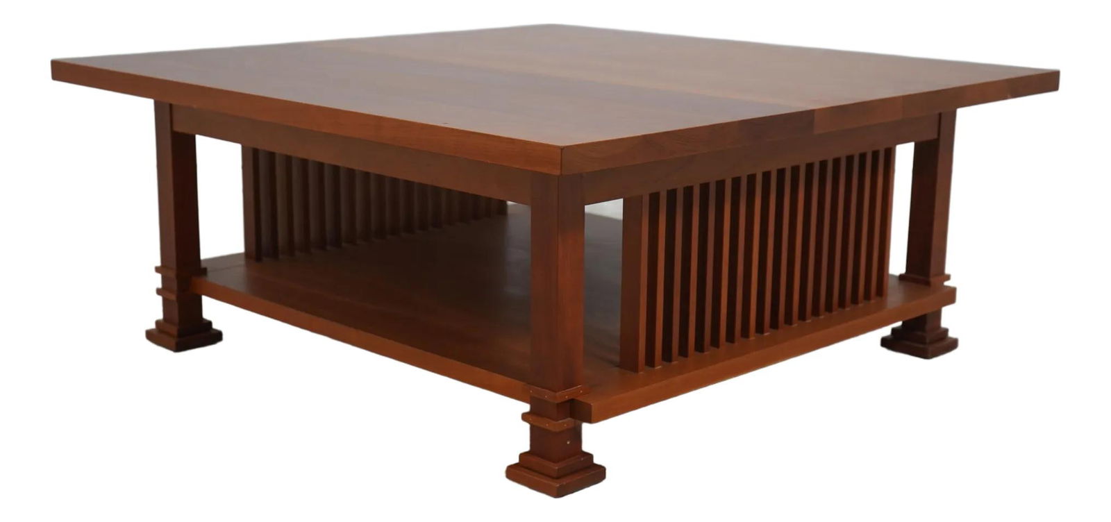 Swartzendruber Arts & Crafts Cherry Coffee Table 42" Studio Crafted (1 of 10)